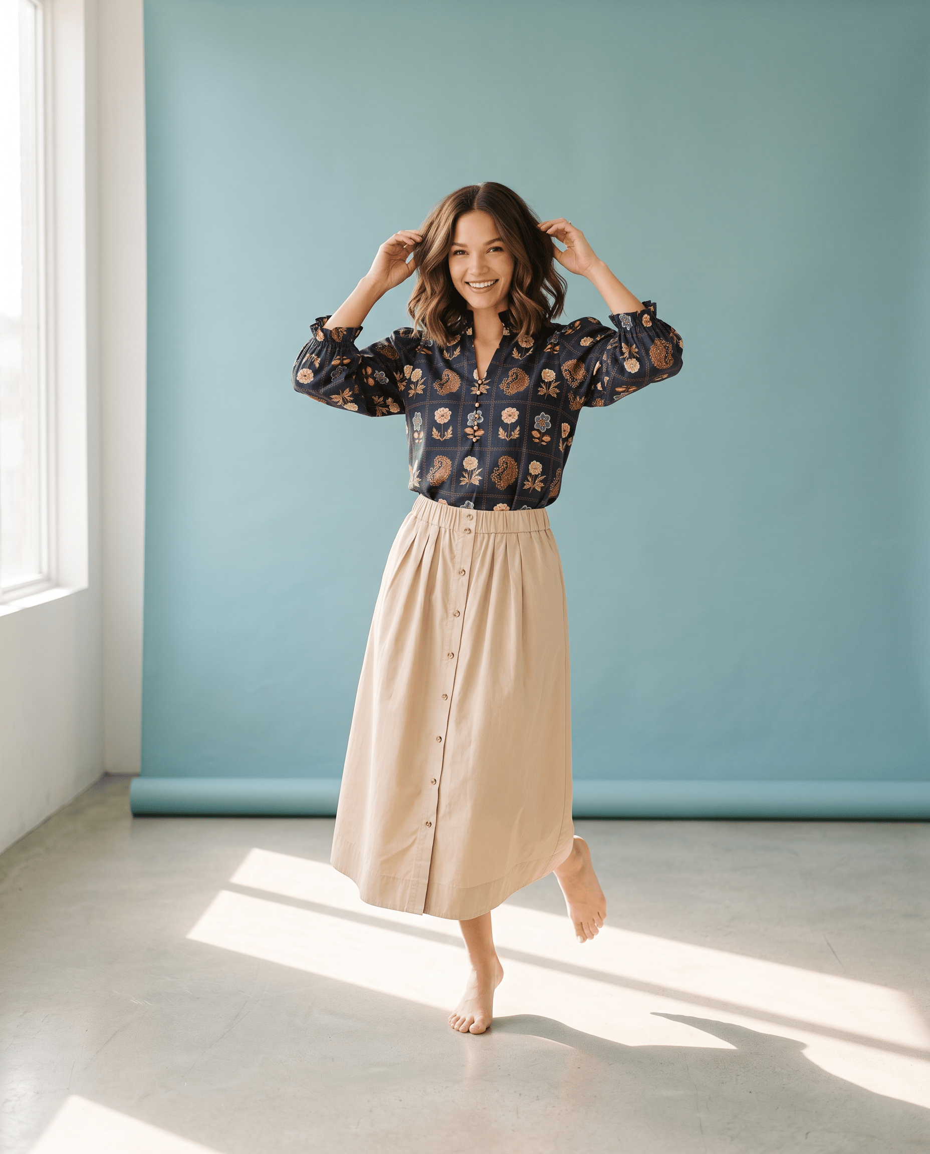 Wildflower Harvest Top
