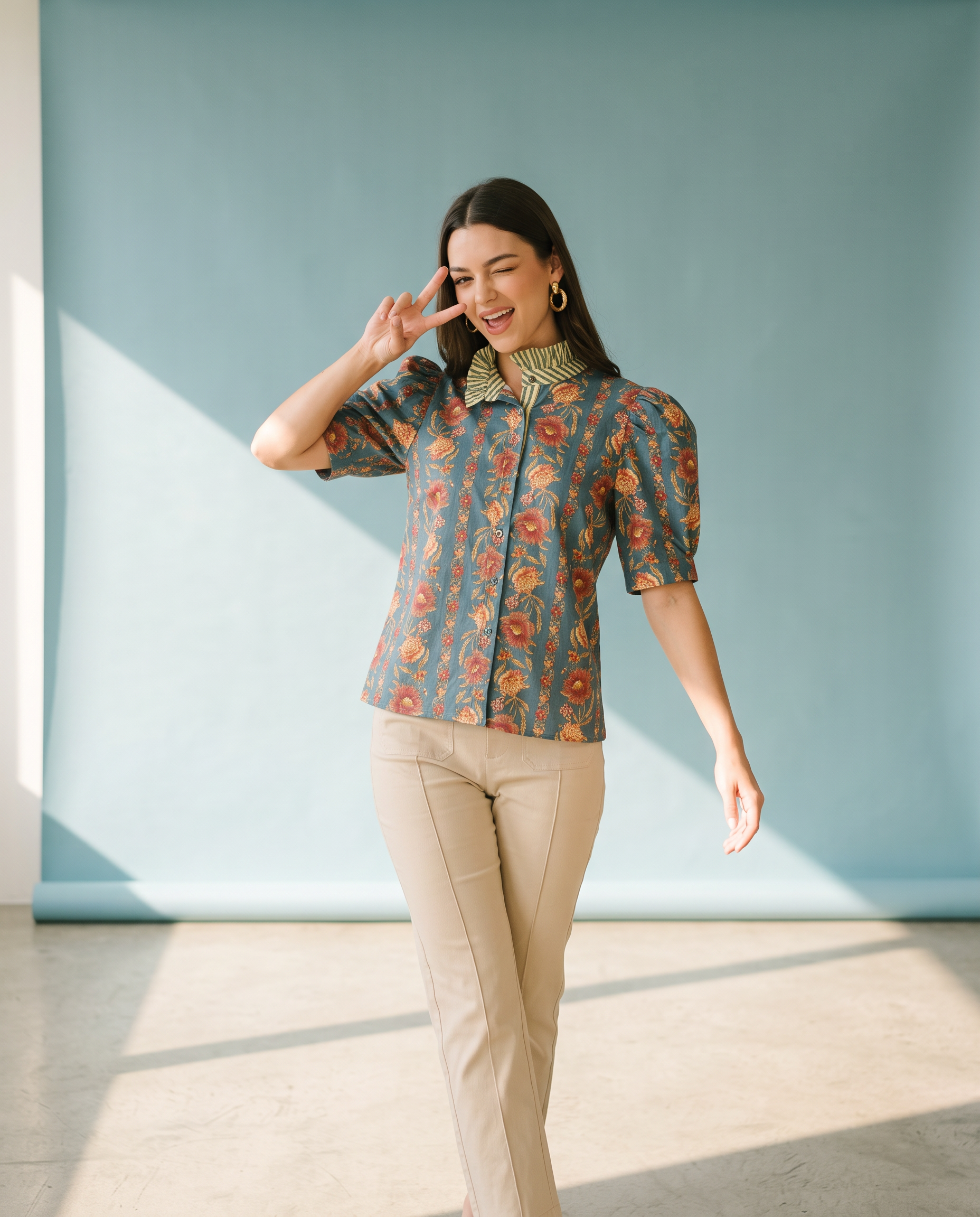Falling Petals Top