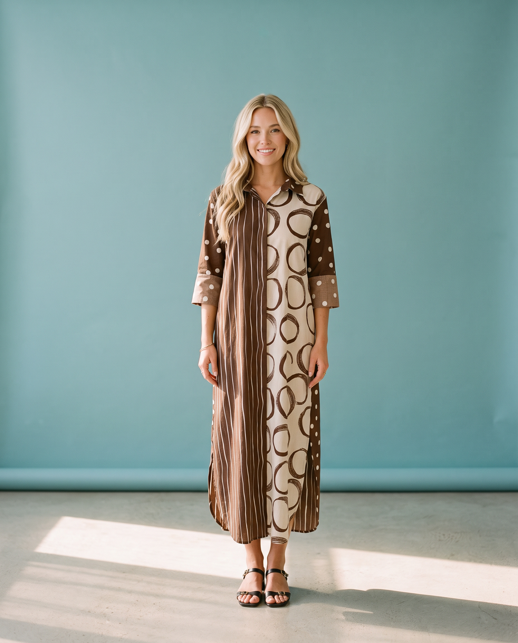 Brown Sugar Shirtdress