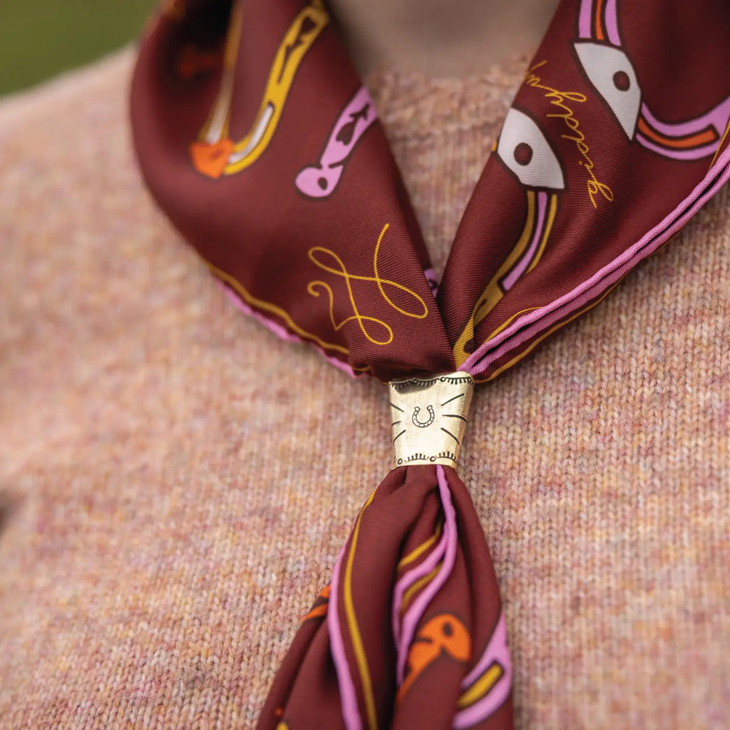 Giddy Up Silk Scarf