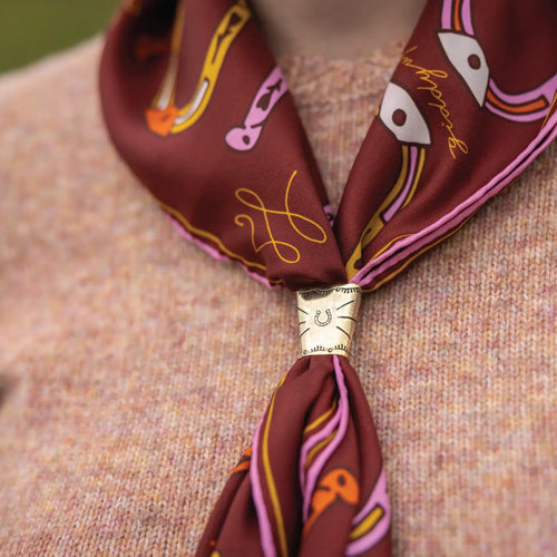 Giddy Up Silk Scarf