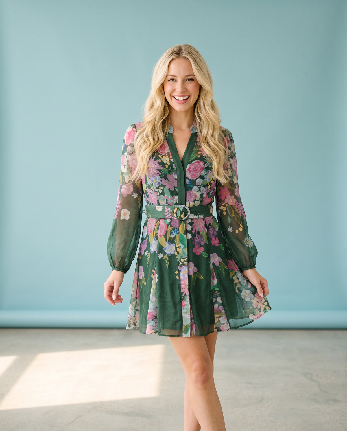 Emerald Garden Enchantment Dress