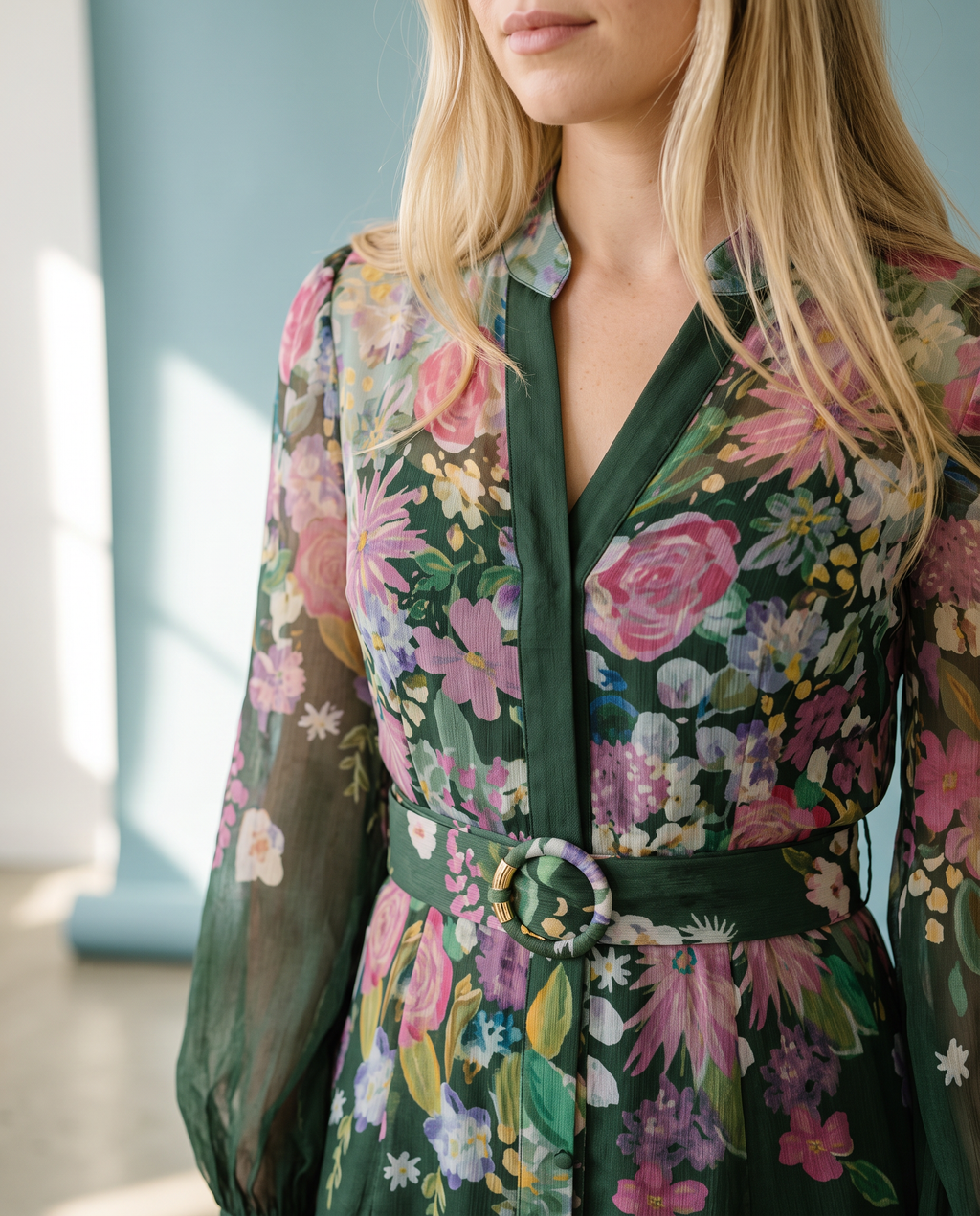 Emerald Garden Enchantment Dress