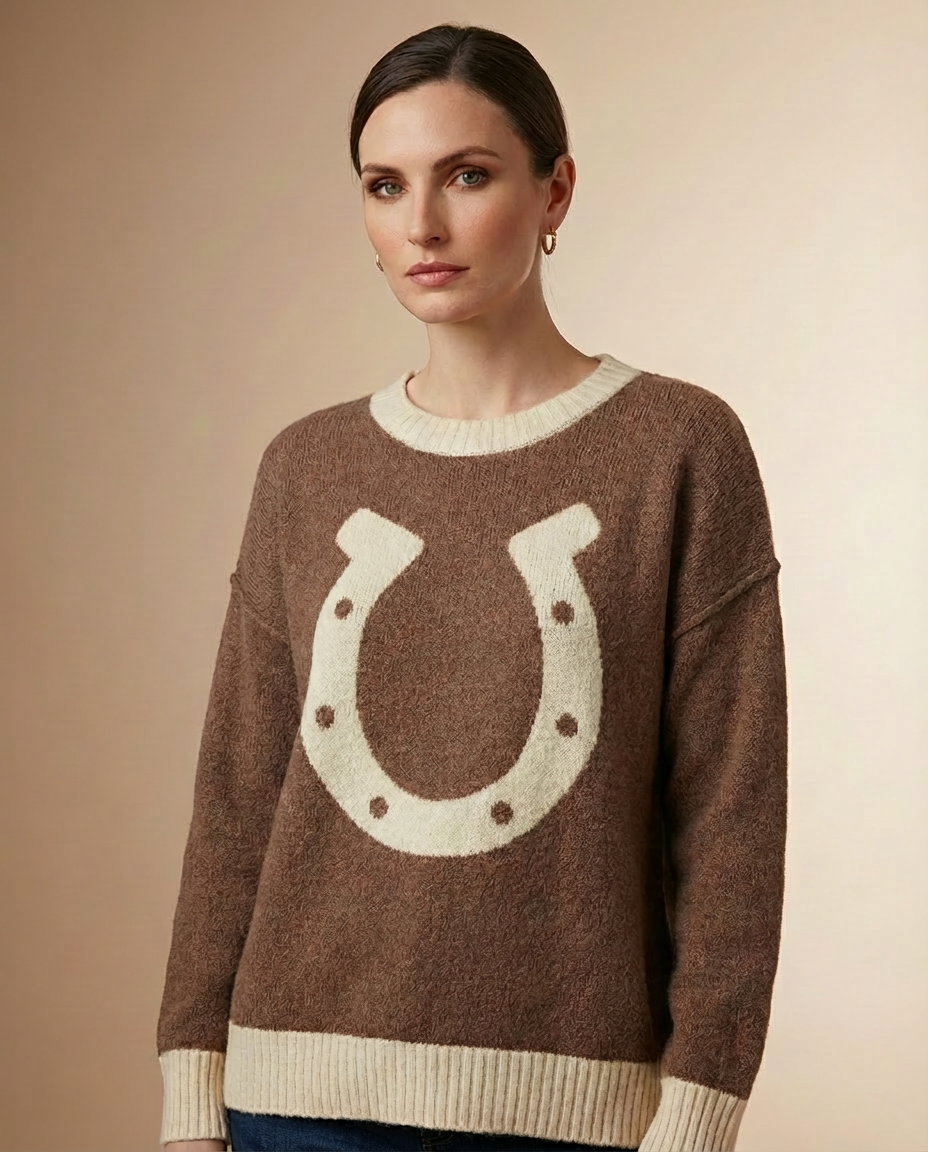 Lucky Horseshoe Sweater