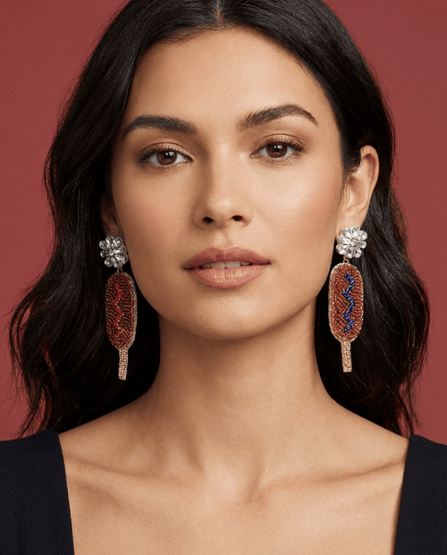 American Corn Dog Earrings