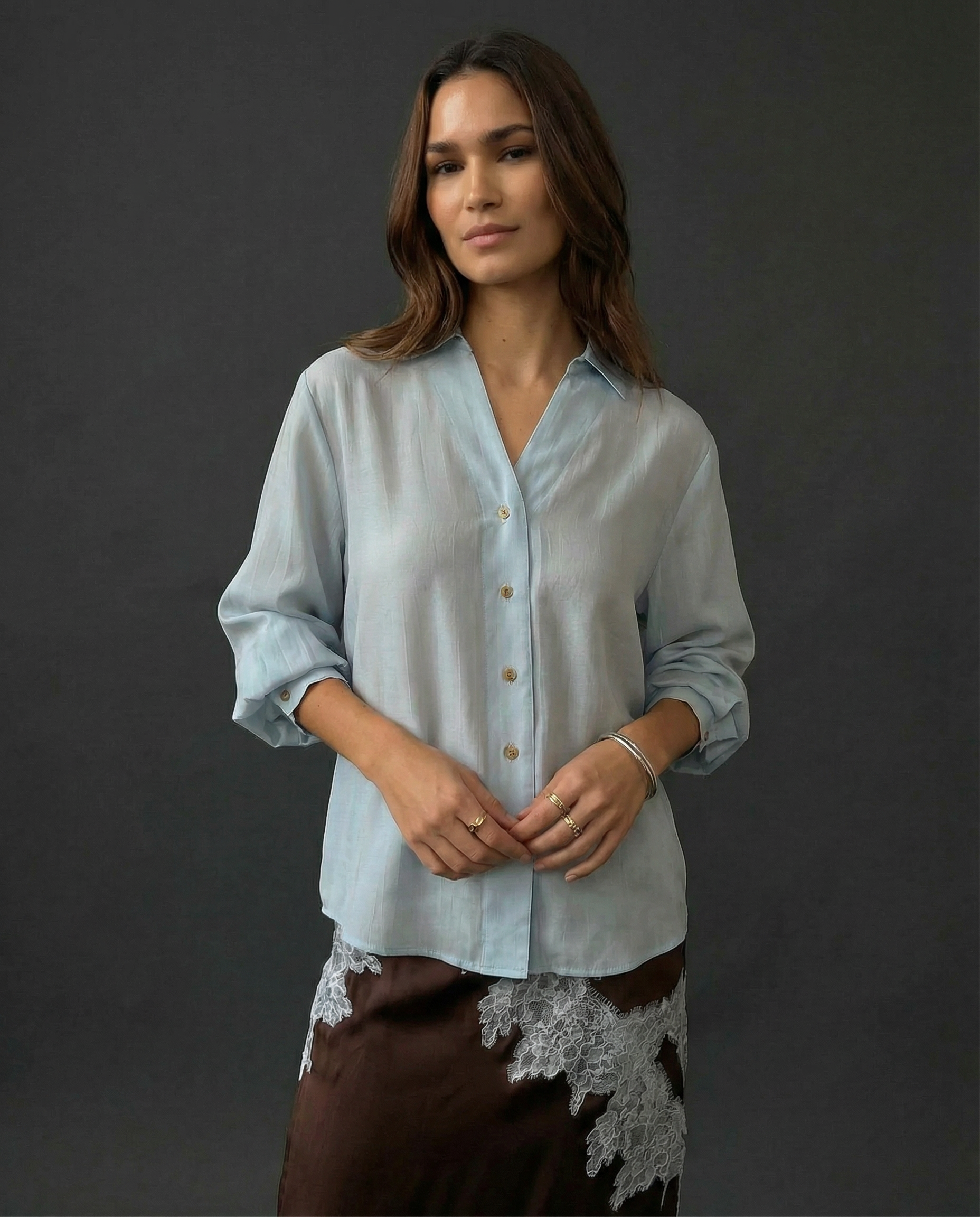 Ice Blue Miley Shirt