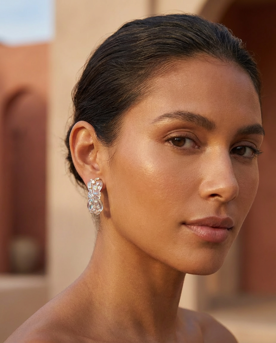 Signature Iridescent Knot Hoops