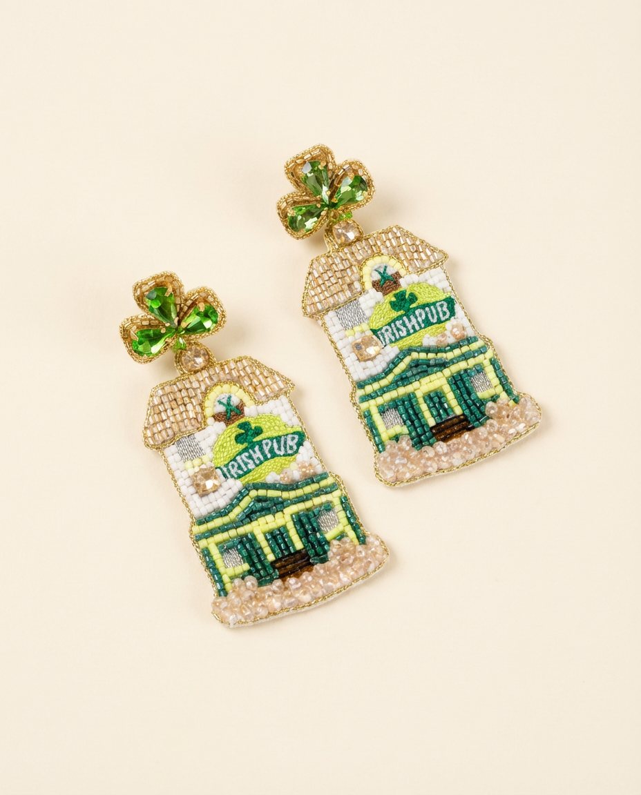 Irish Pub Earrings