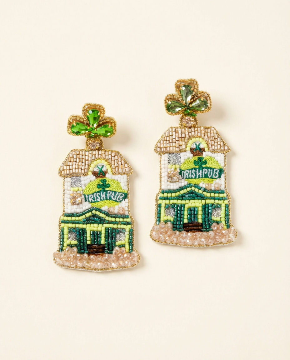 Irish Pub Earrings