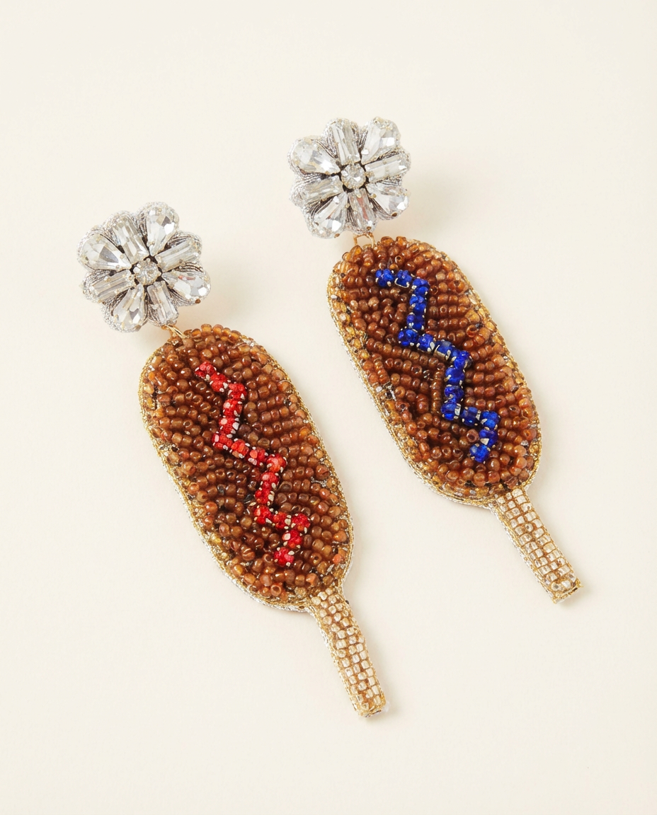 American Corn Dog Earrings
