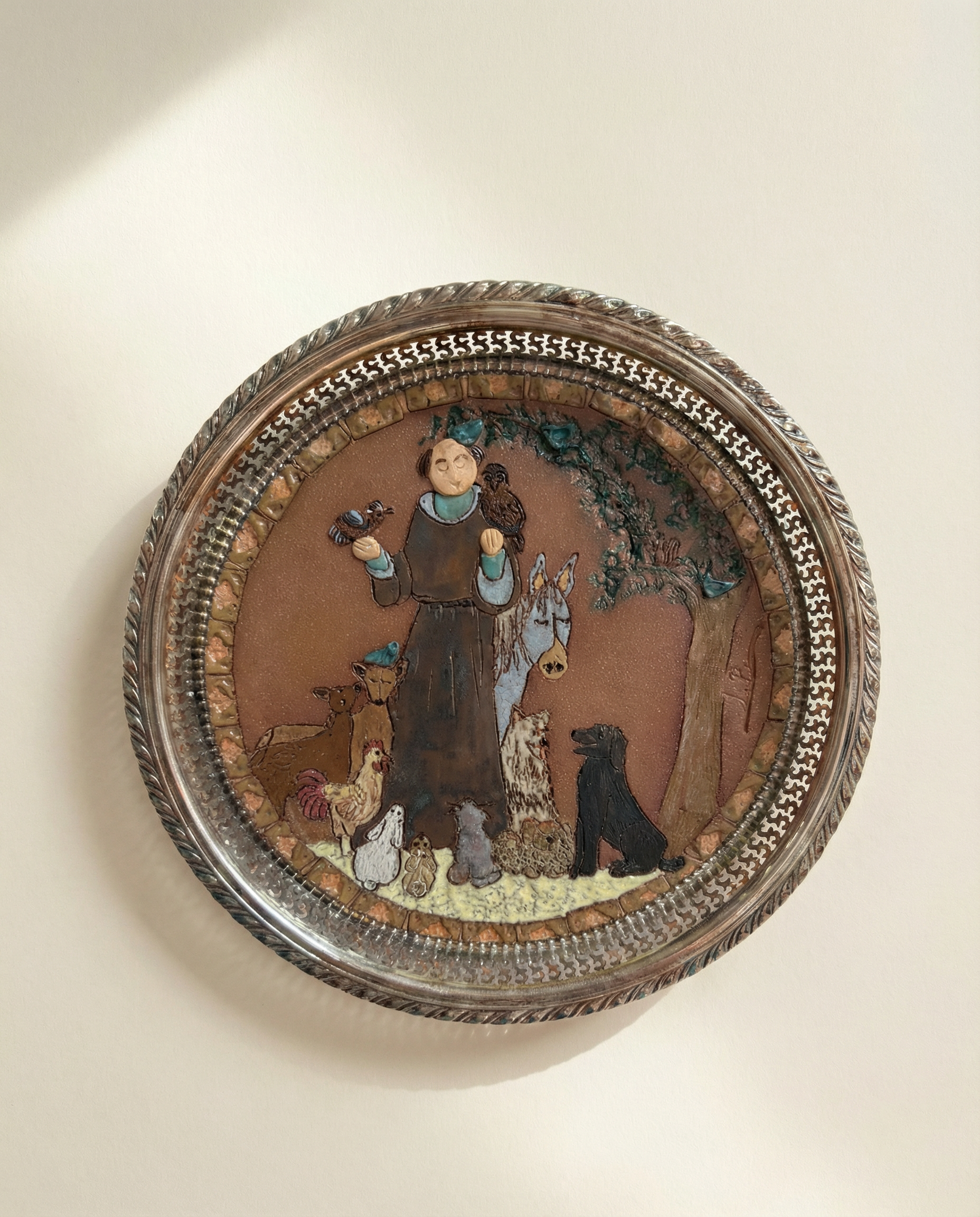 Saint Francis 13" Art Piece