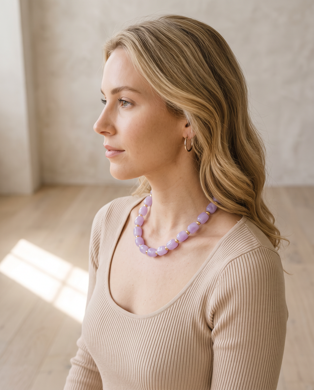 Sweet Lavender Necklace