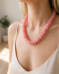 Bubblegum Beaded Necklace