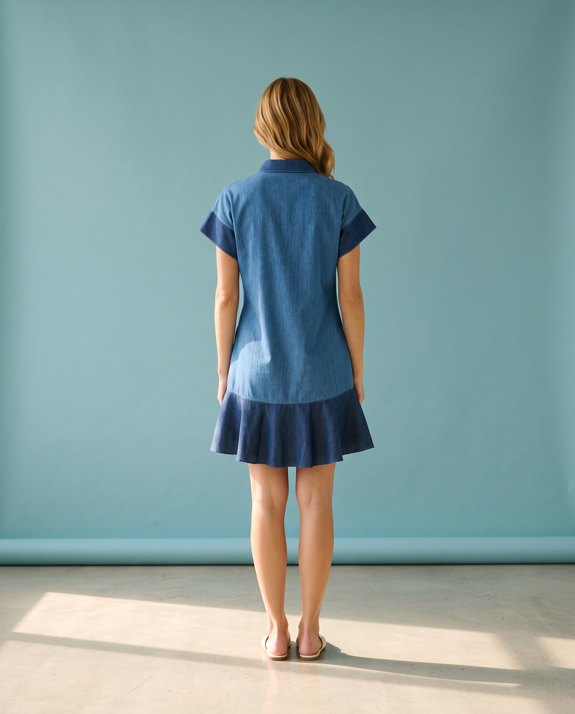Winnie Chambray Dress