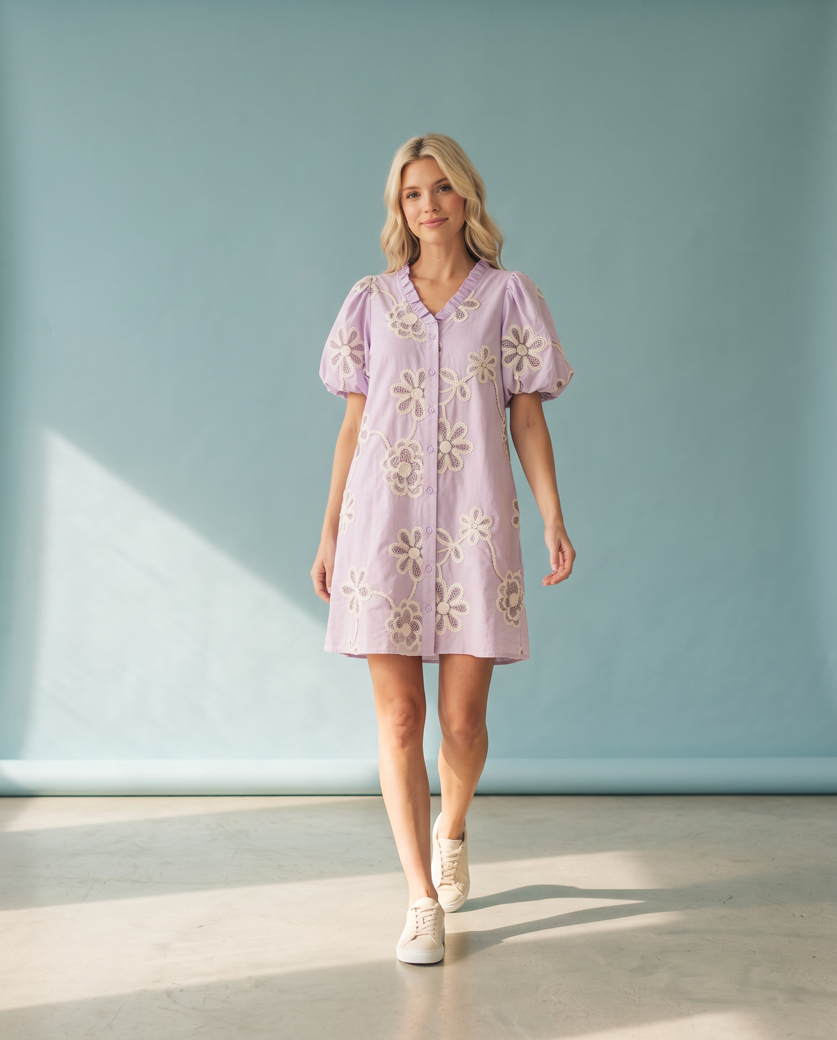 Frog Town Florals Dress