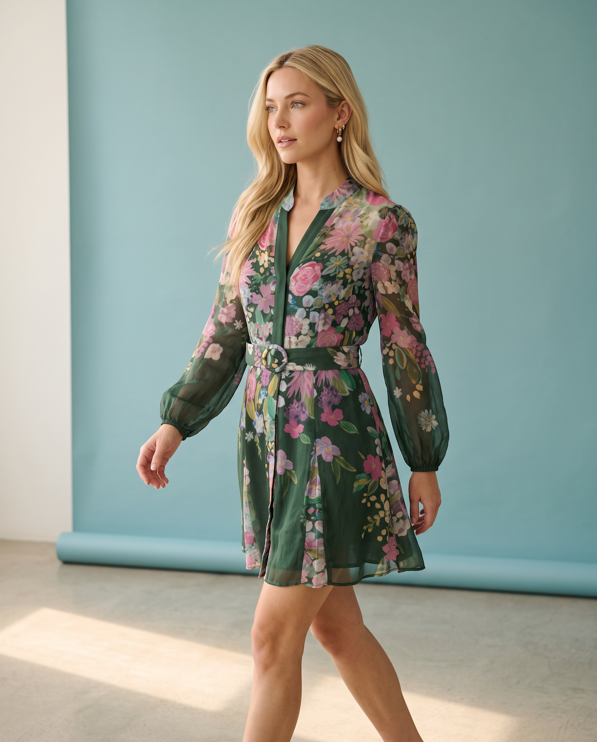 Emerald Garden Enchantment Dress