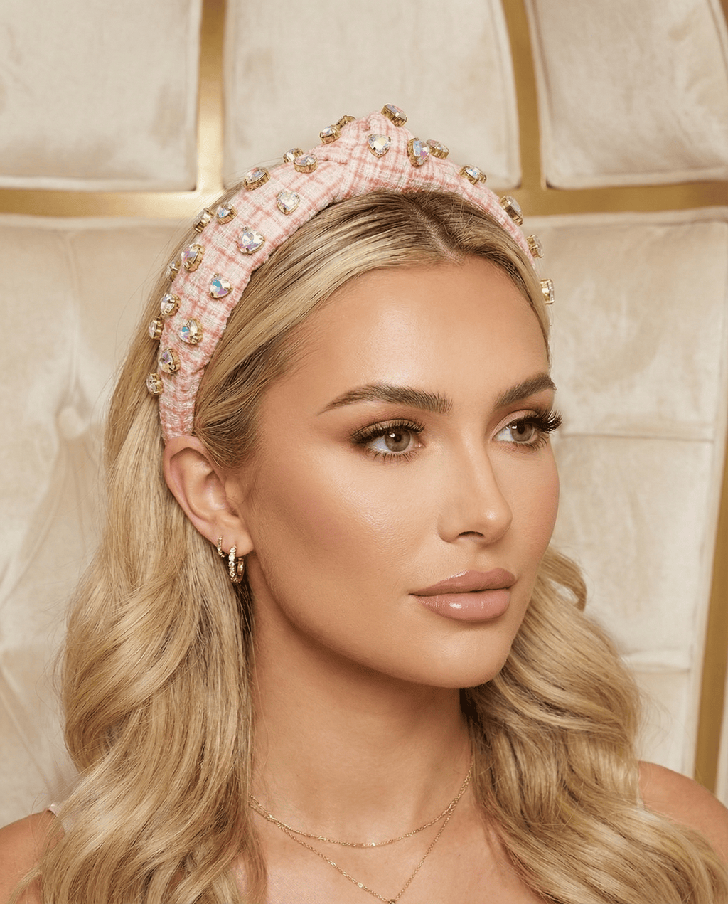 Prism Heart Tweed Headband