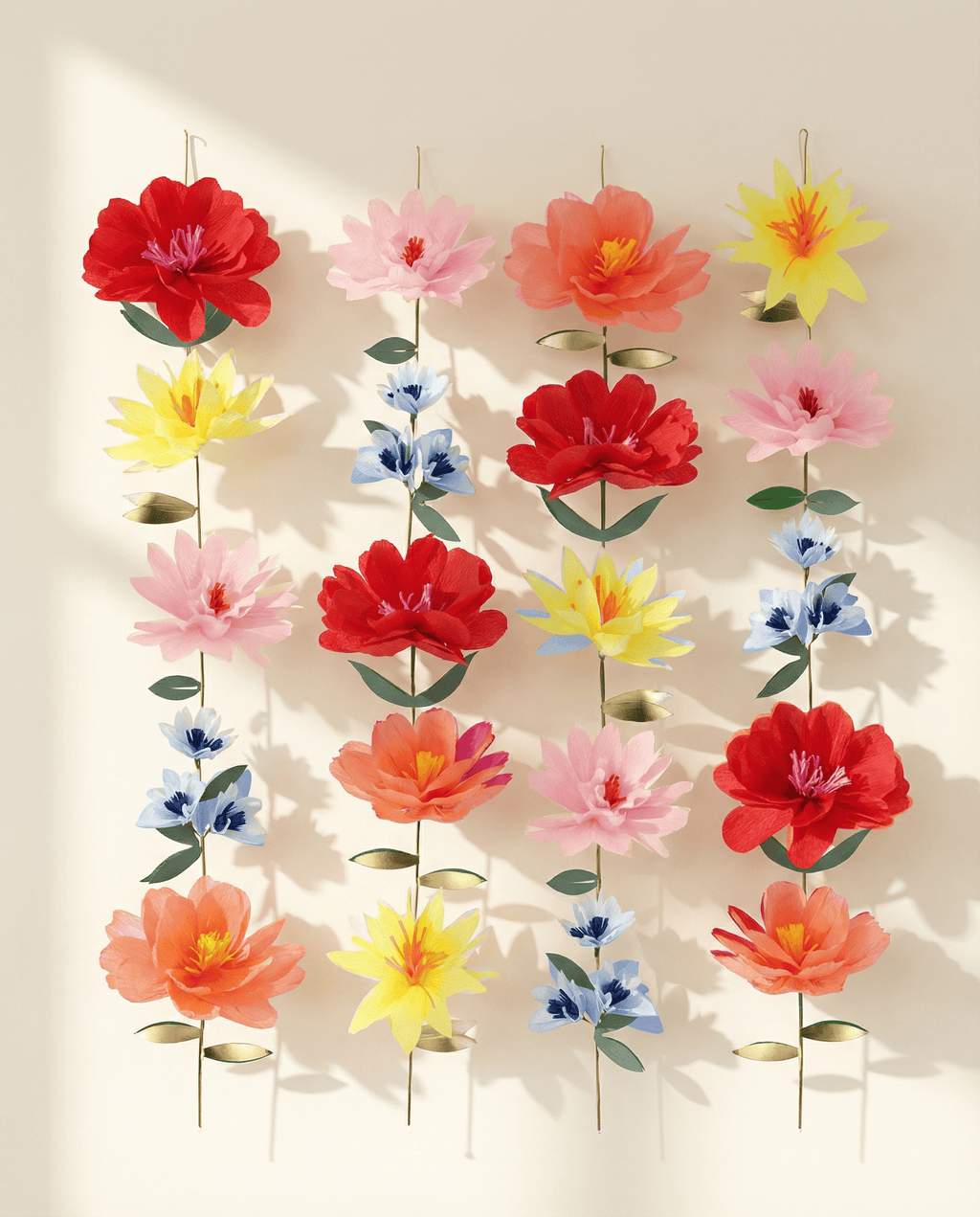 Bright Flower Wall