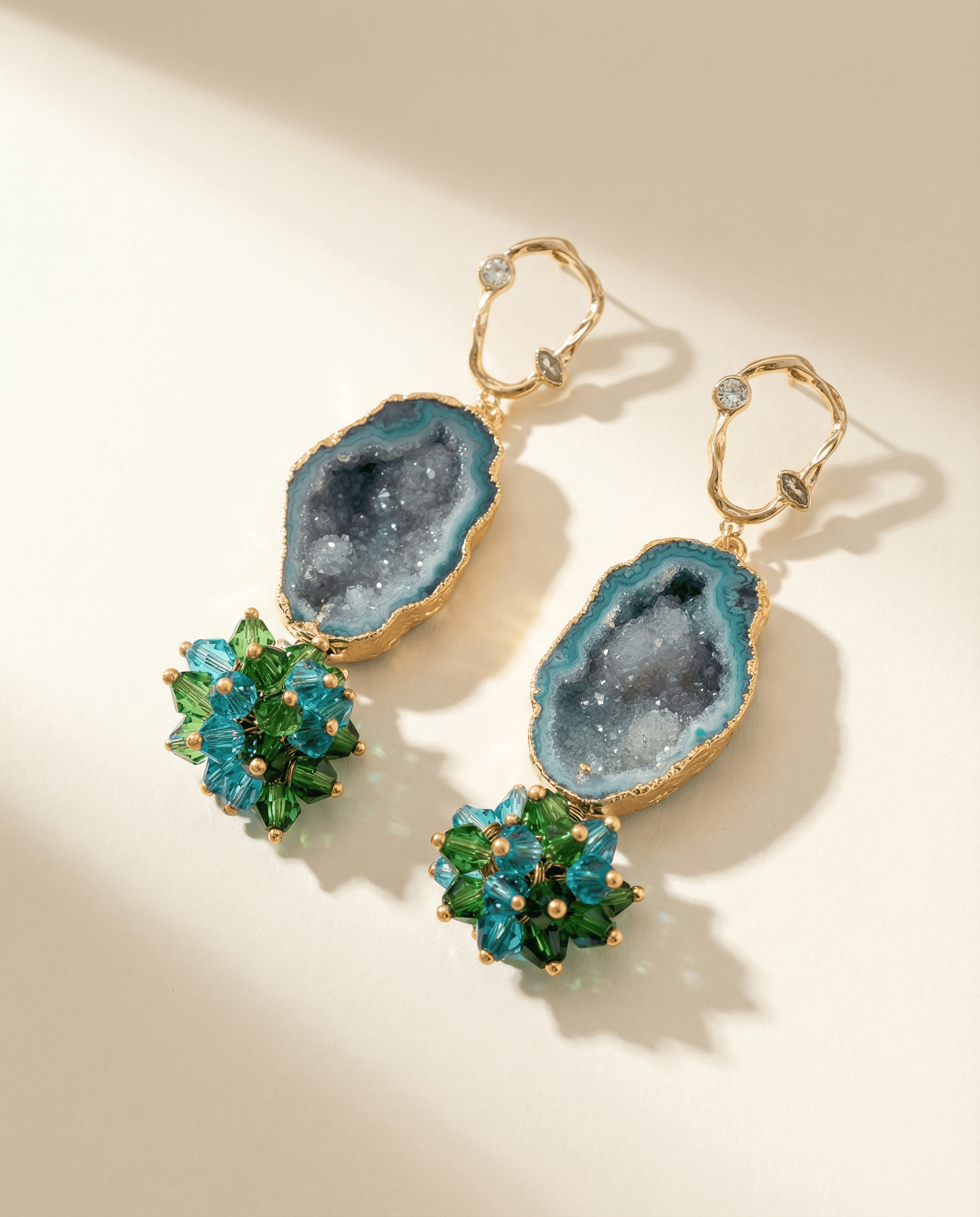 Mixed Sequinite Earrings