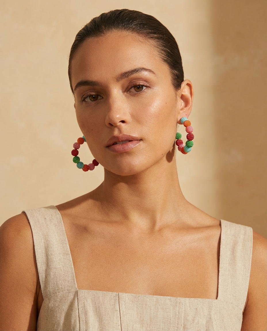 Eva Hoop Earrings