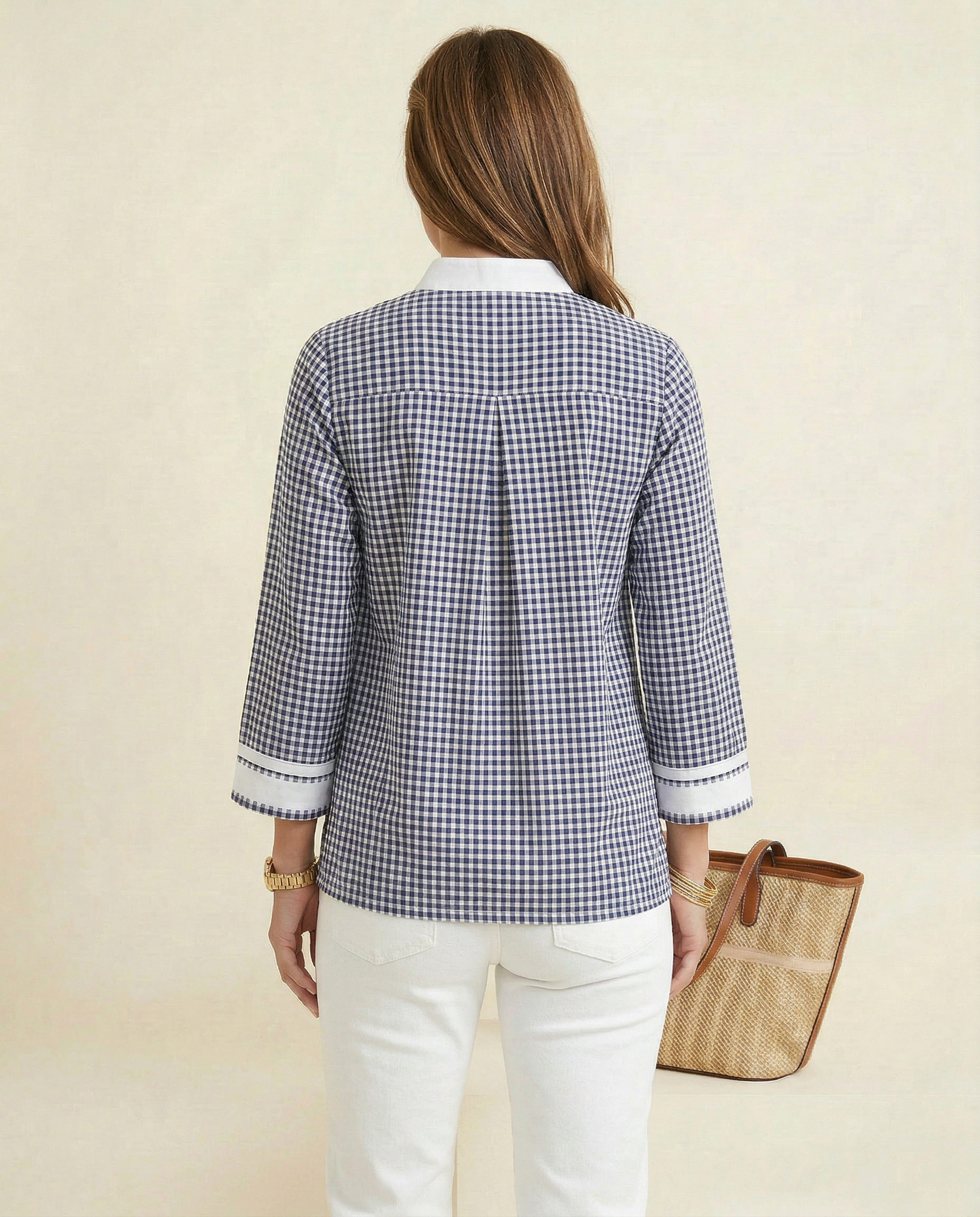 Gingham Picnic Top