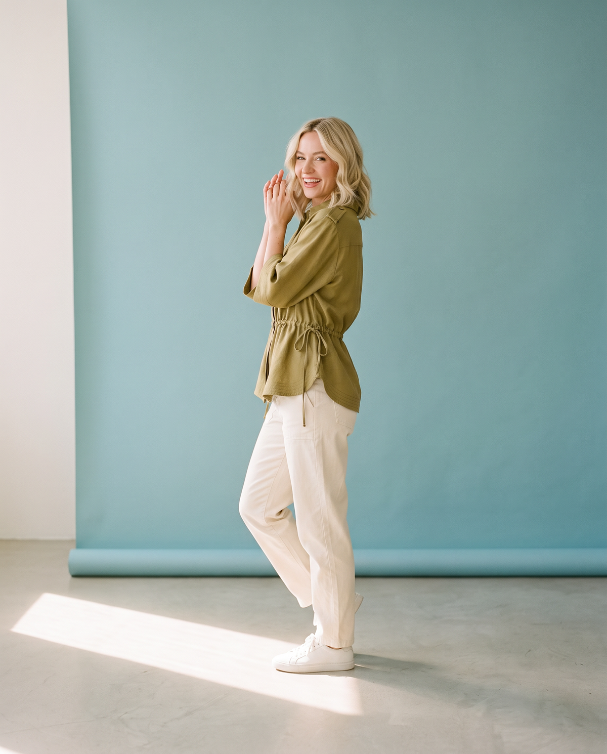 Martini Cinched & Cozy Top