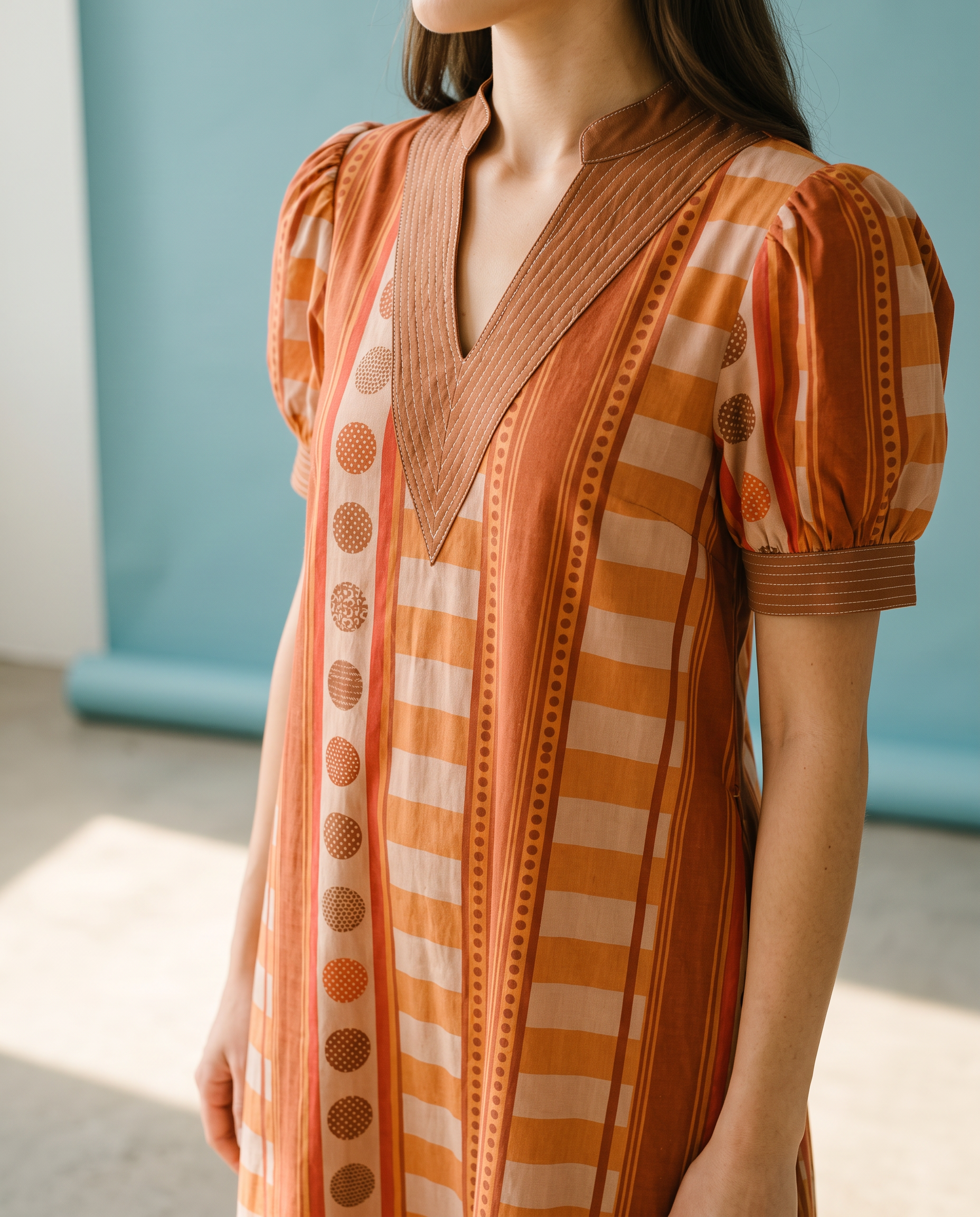 Spiced Orange Dress