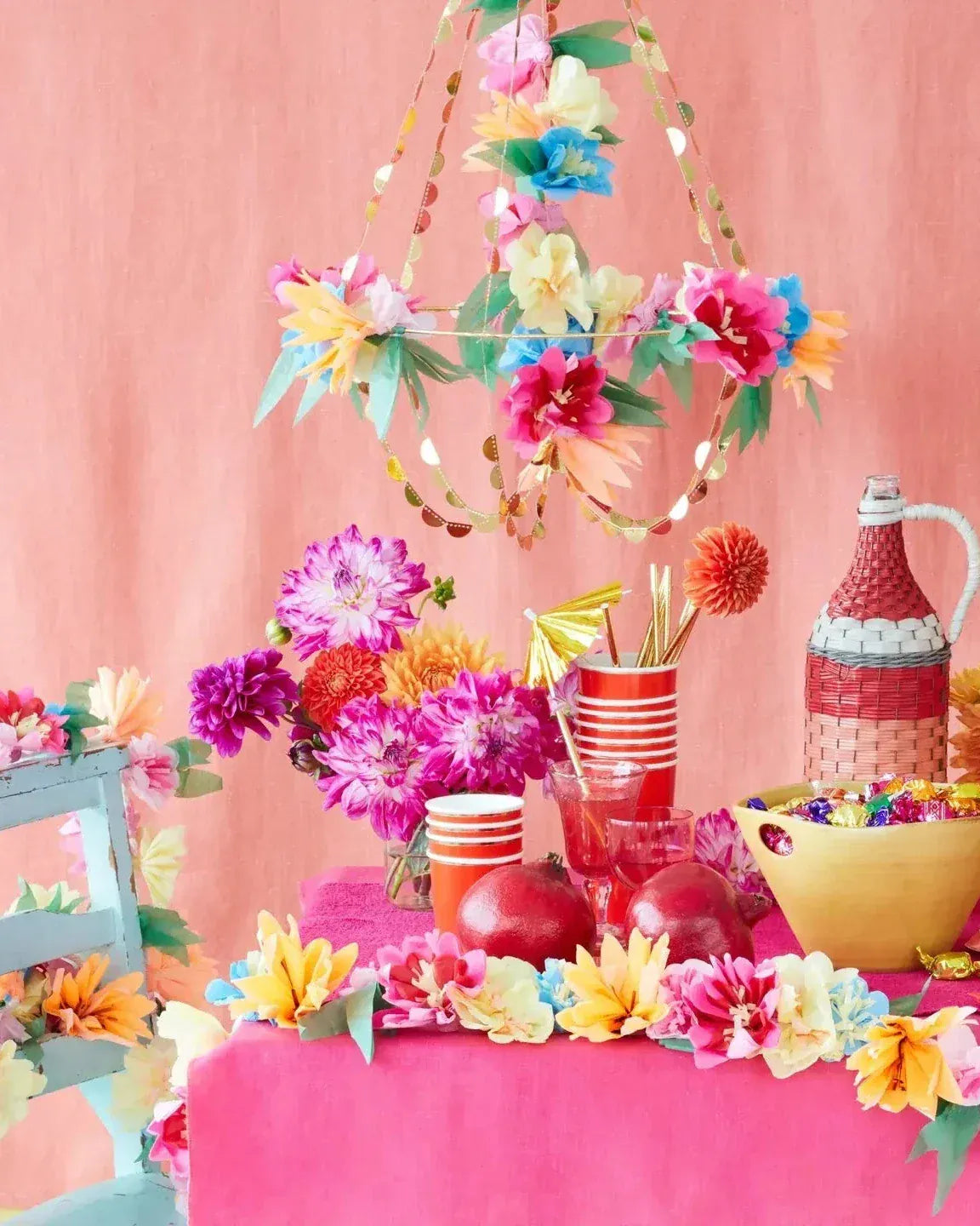 Bright Blossom Chandelier