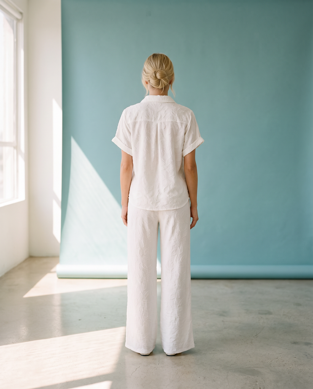 Breezy White Pants