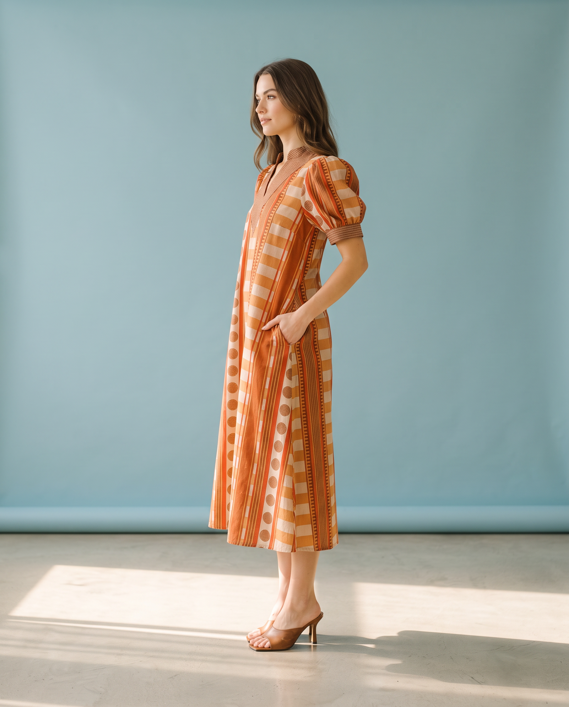 Spiced Orange Dress