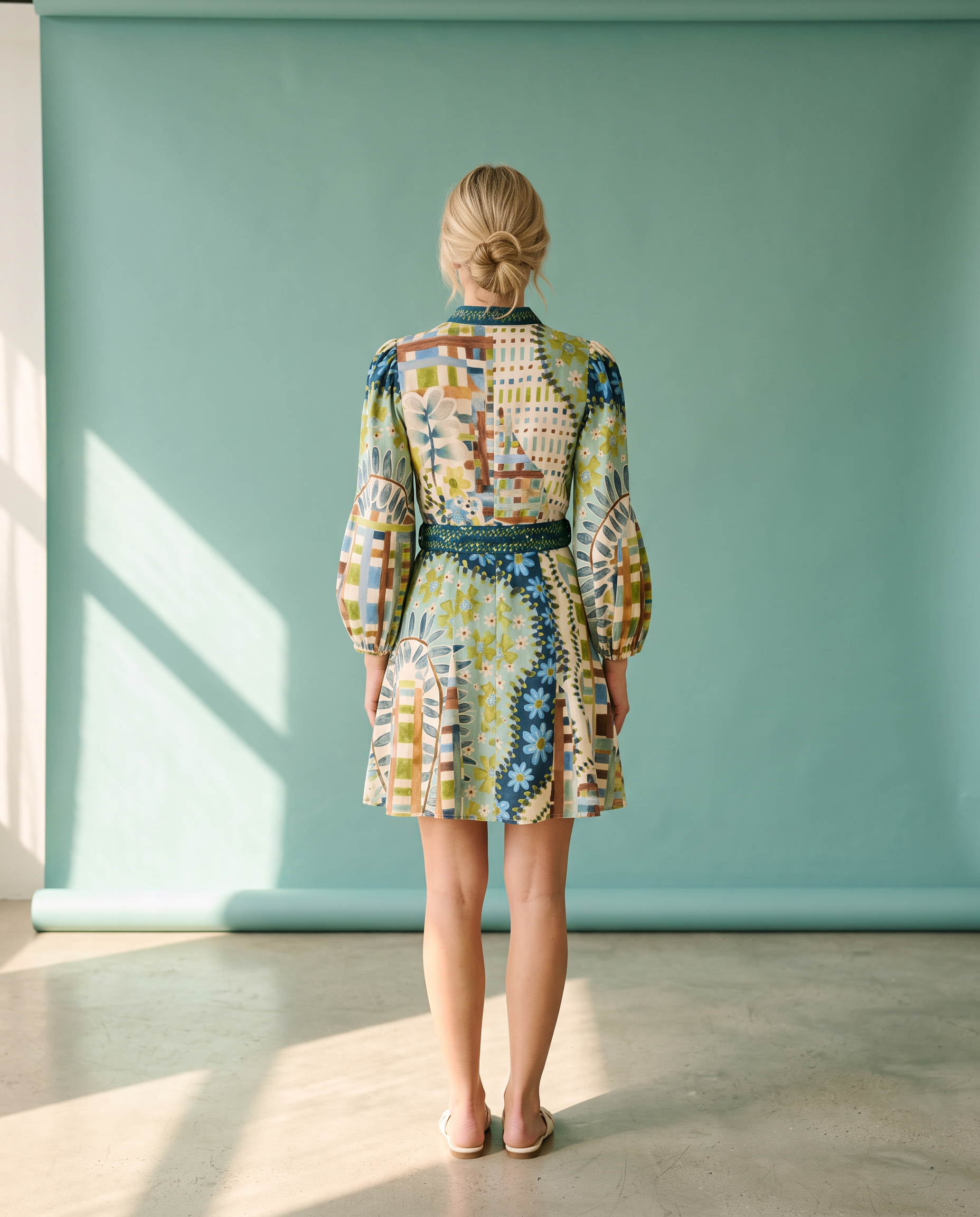 Mosaic Meadow Dress