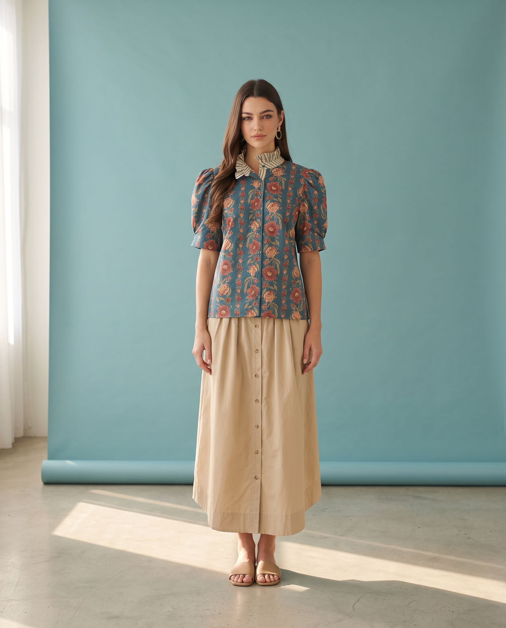 Falling Petals Top