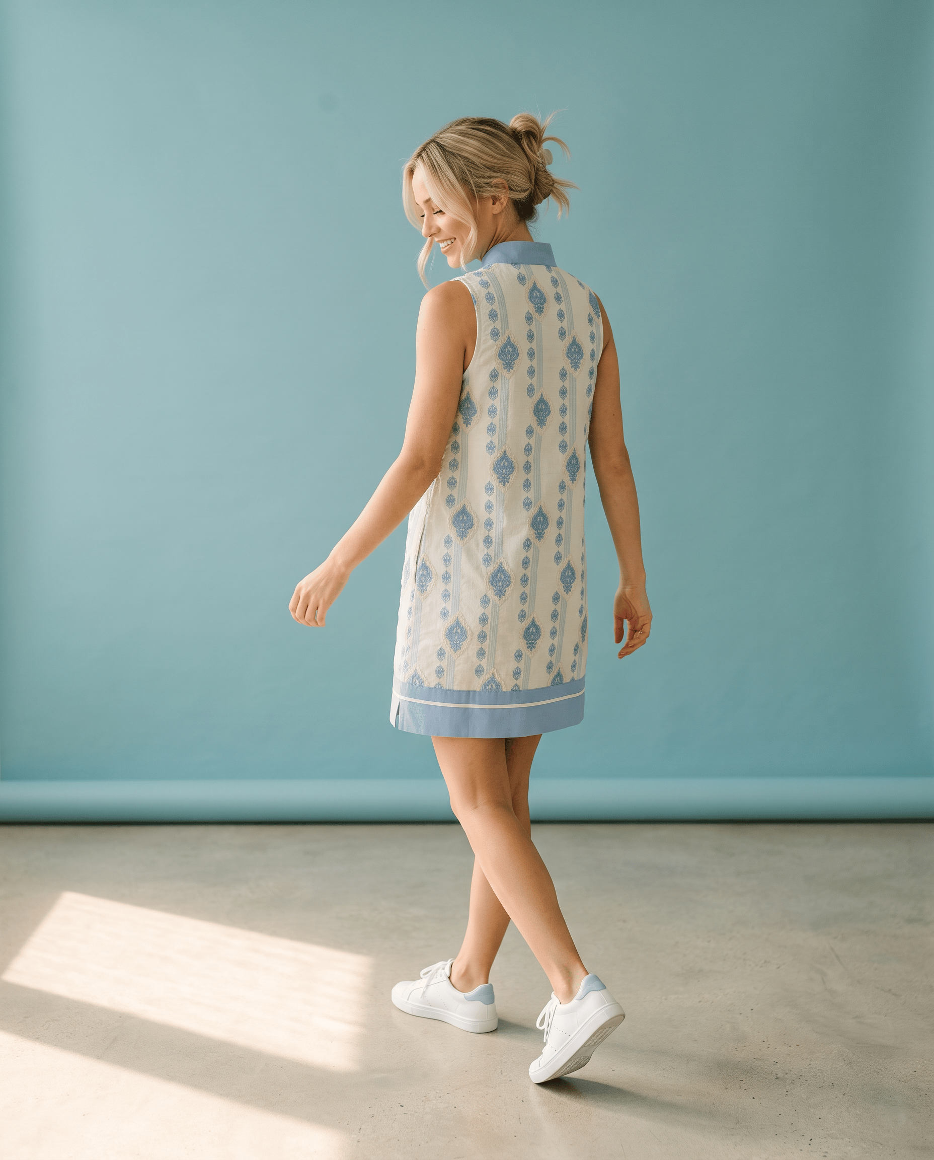 Bluebonnet Chambray Dress