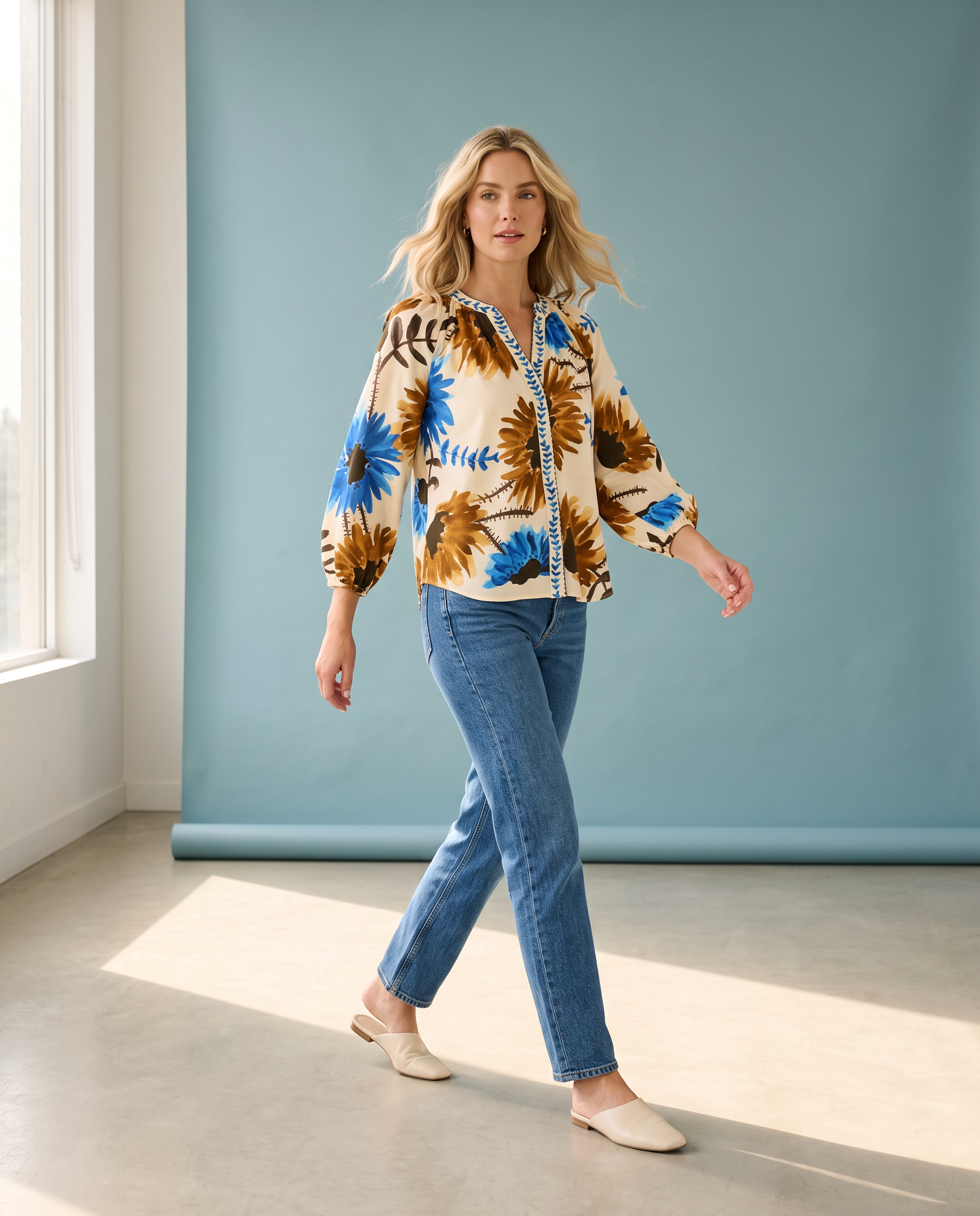 Sunflower Haze Top