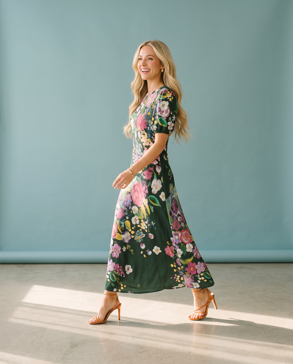 Pretty Emerald Enchantment Dress