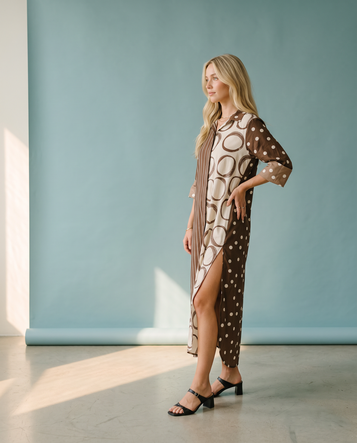 Brown Sugar Shirtdress