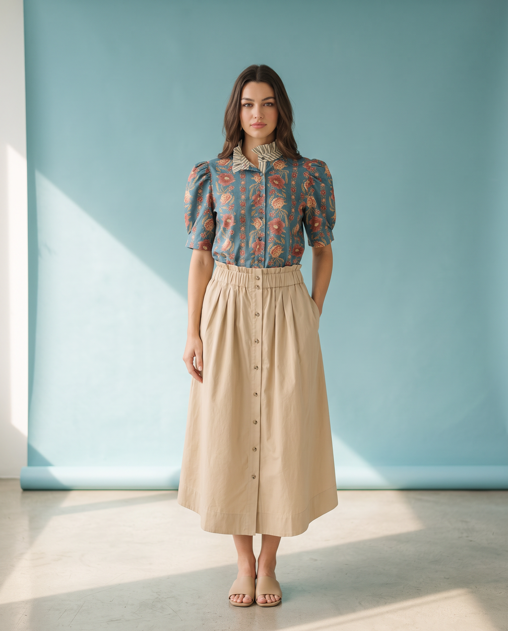 Falling Petals Top