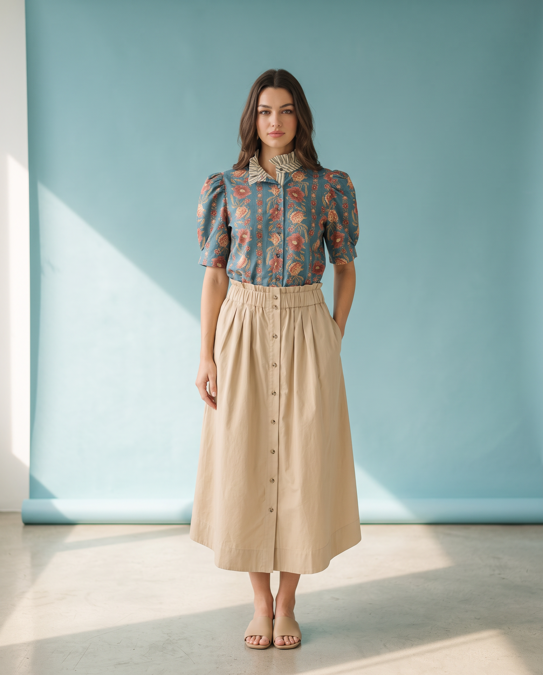 Falling Petals Top