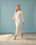 Dakota Cableknit Sweater Dress