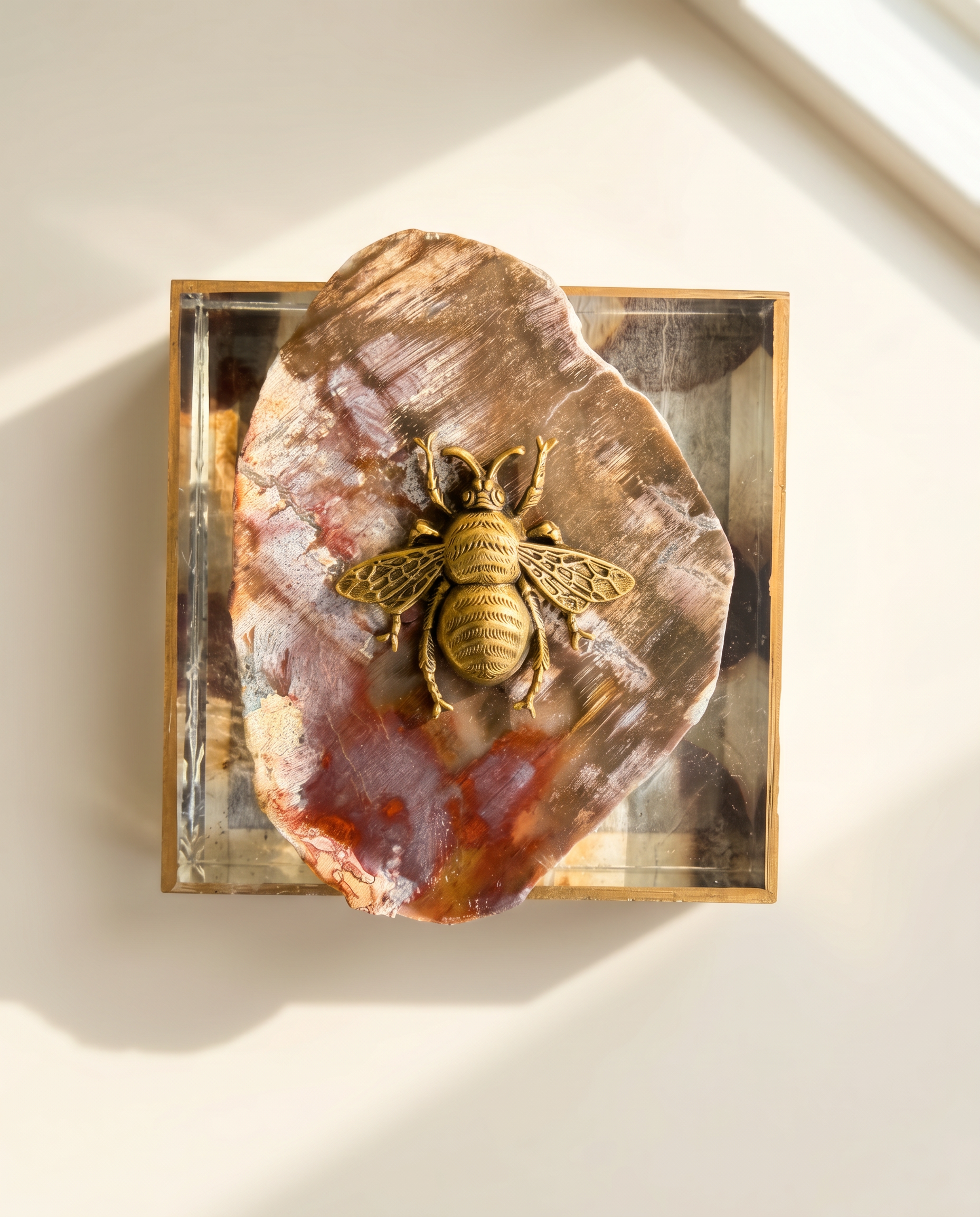 Petrified Petals Bee