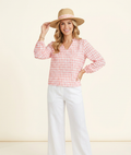 Sorbet Gingham Top