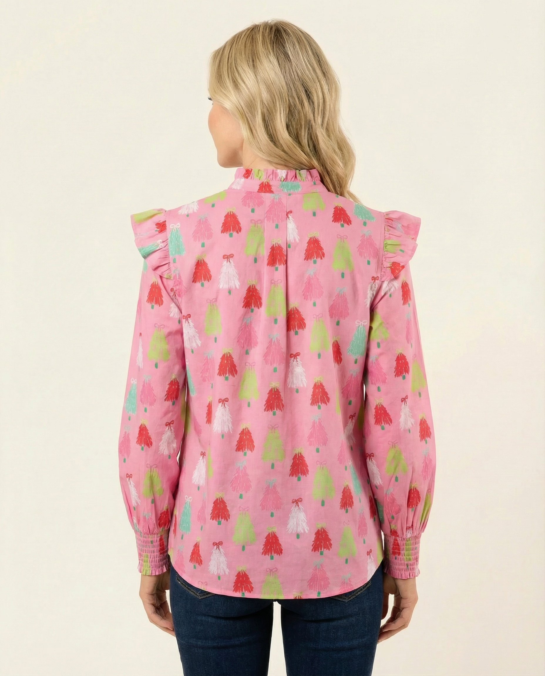 The Evergreen Elegance Blouse