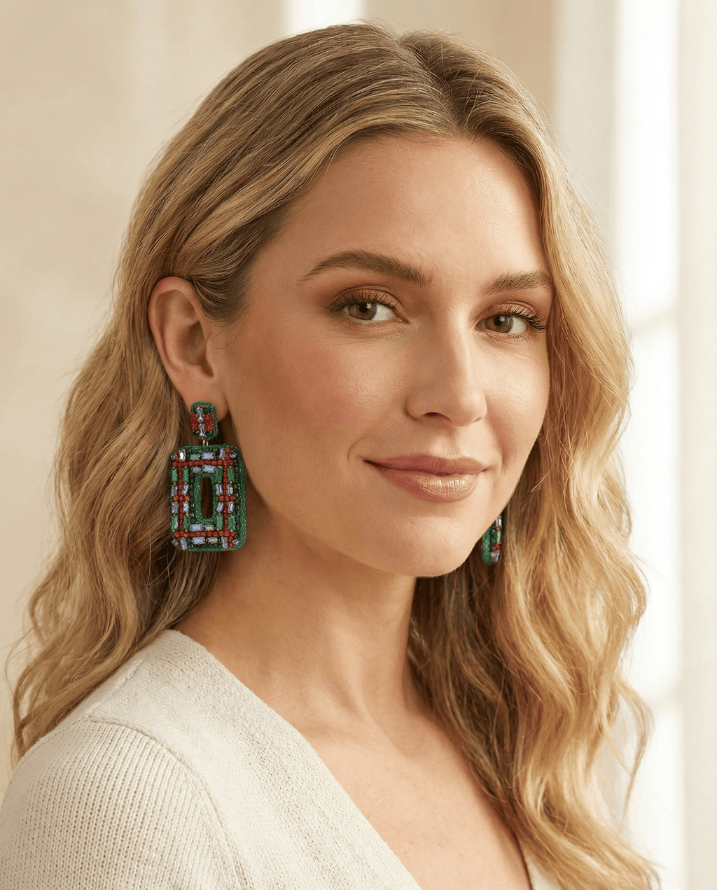 Tidings Tartan Earrings