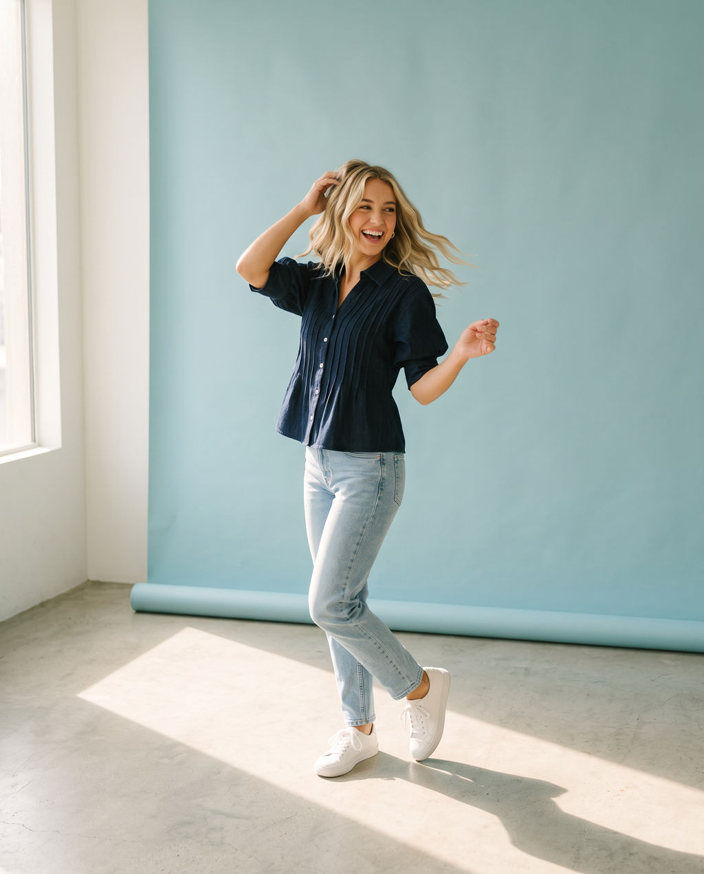 Pleated & Perfect Top