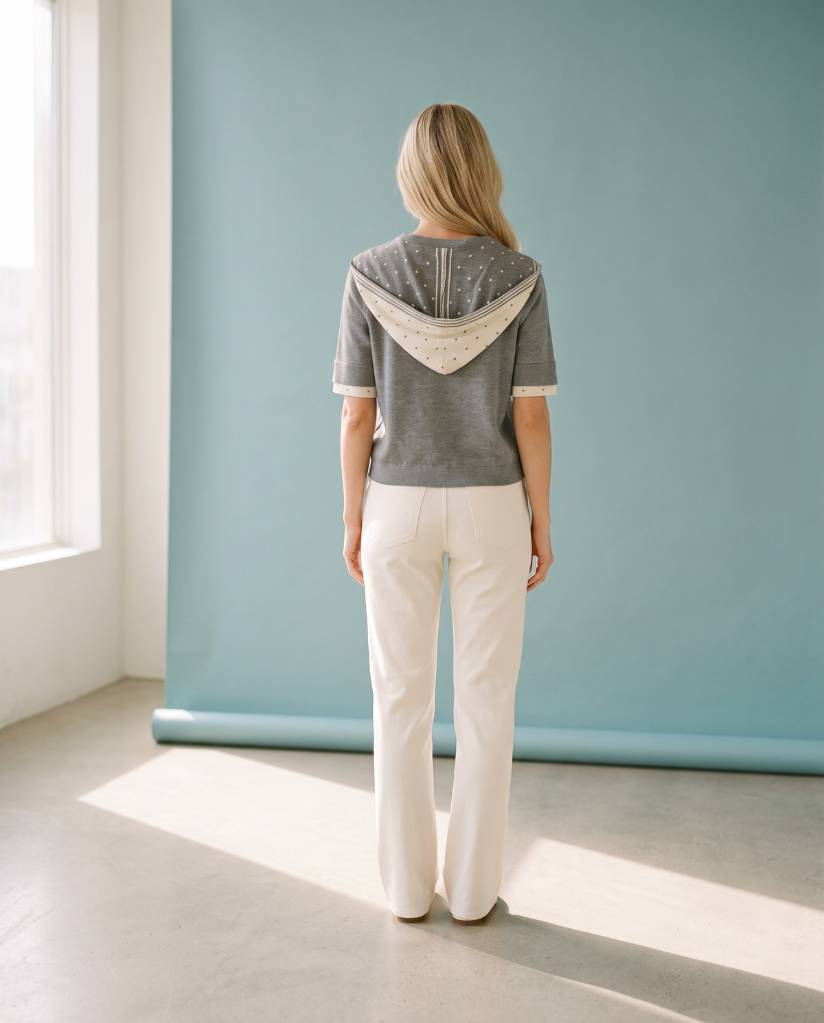 Foggy Morning Knit Top