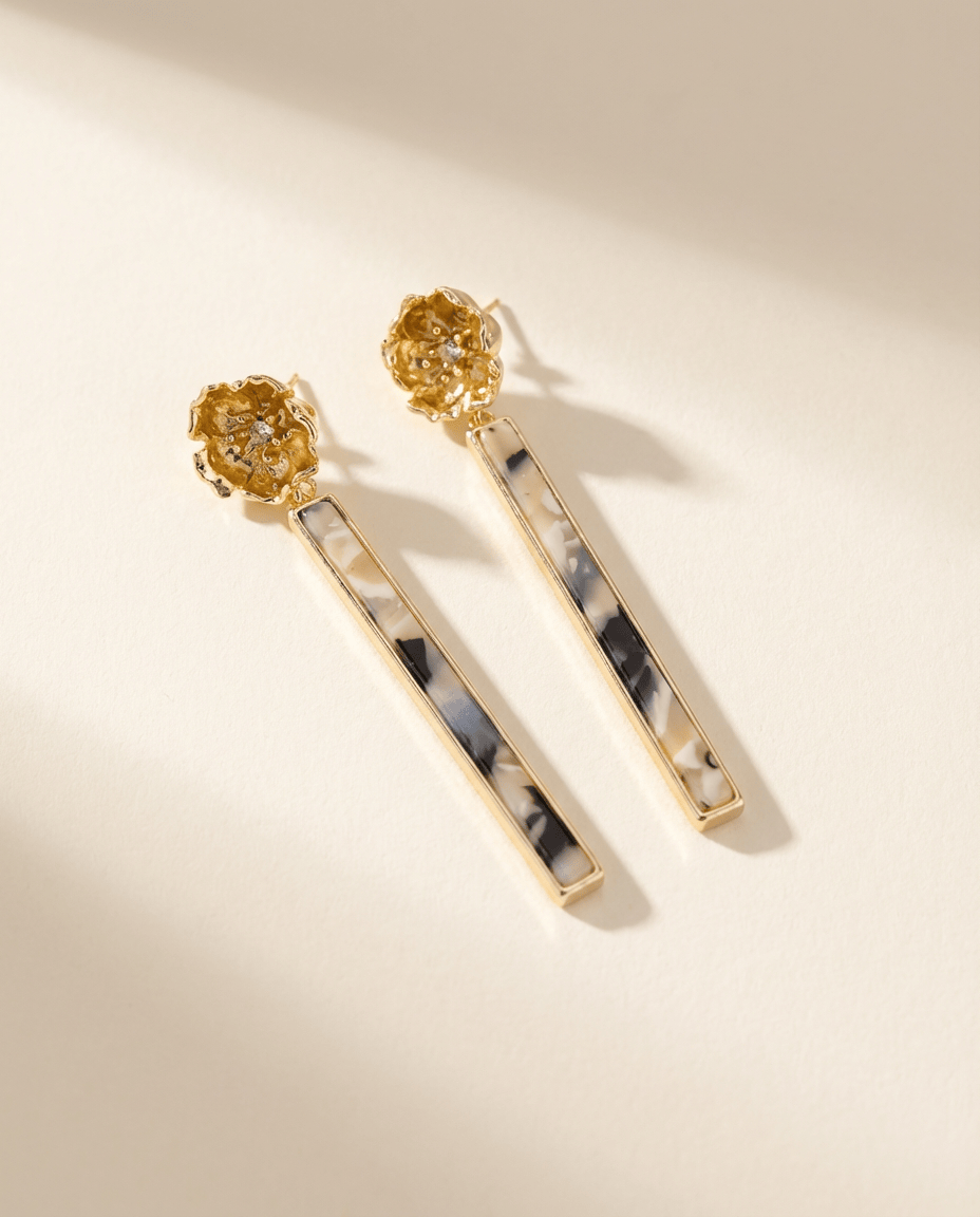 Poppy Drop Earrings