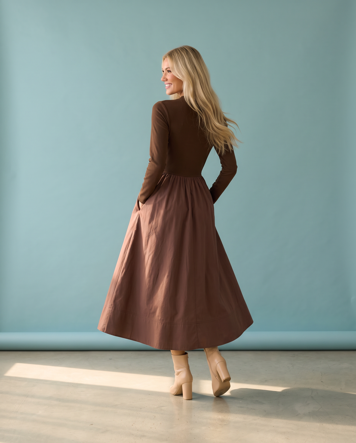 Reese Chocolate Dress
