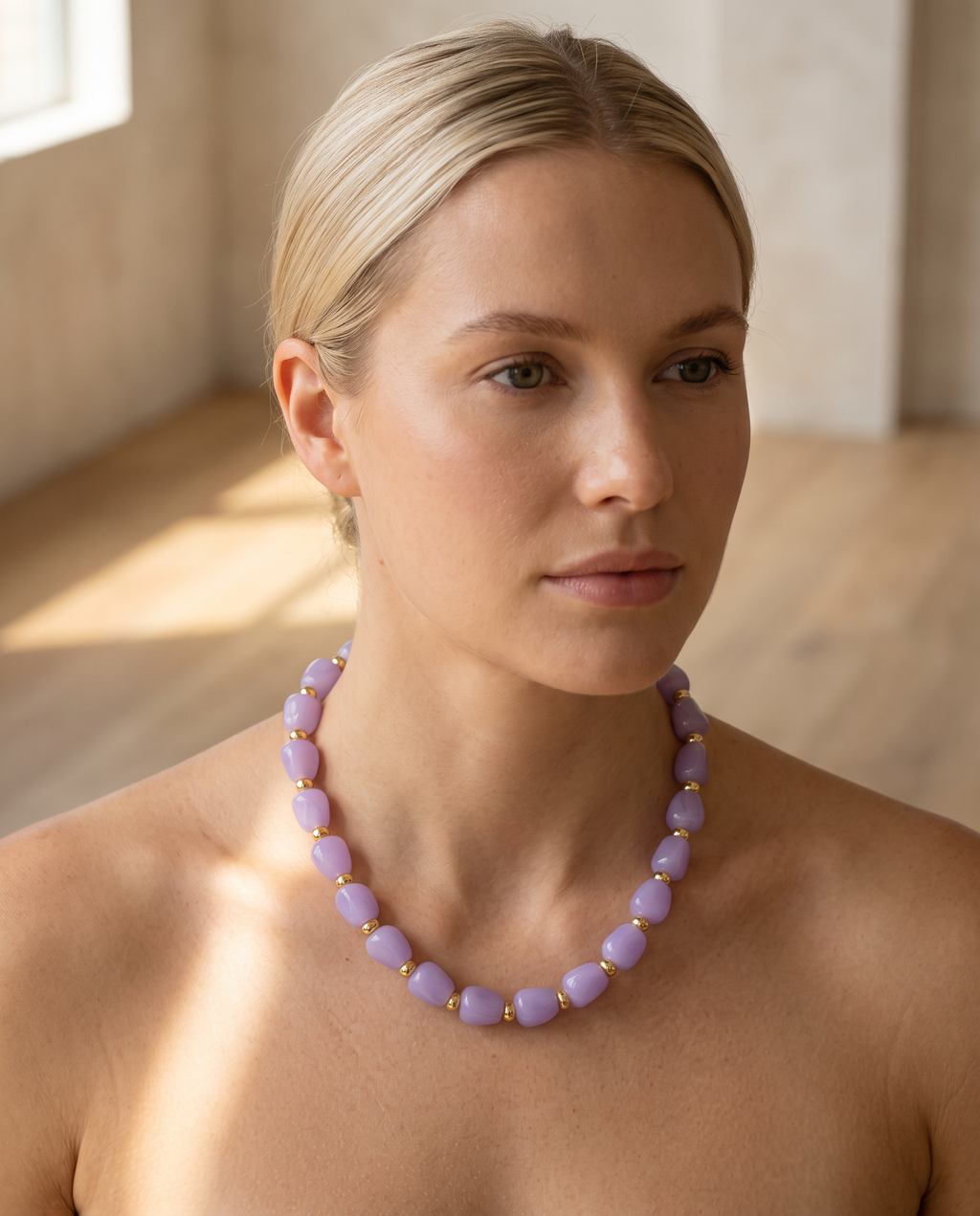 Sweet Lavender Necklace