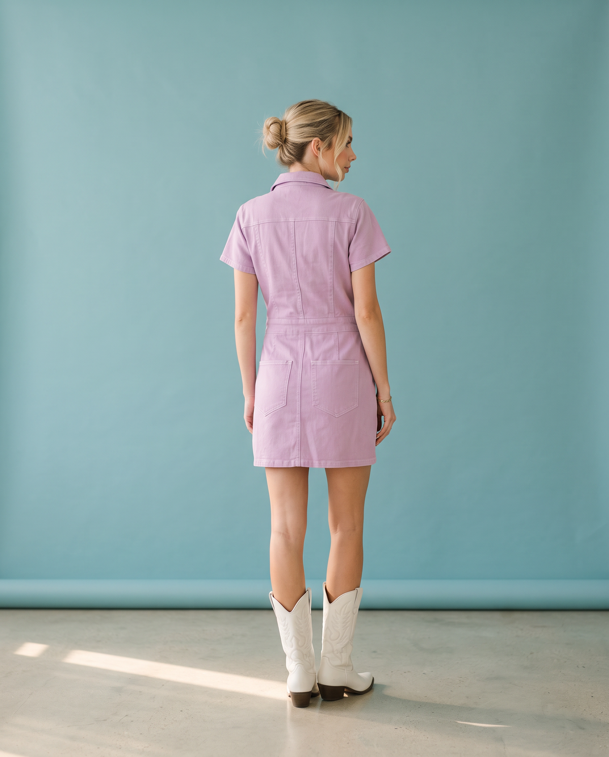 Touchdown Purple Dress