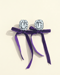 Glitzy Bow Earrings